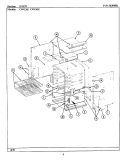 OVEN Diagram and Parts List for CWG302  Maytag Wall Oven