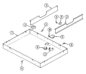 BODY Diagram and Parts List for CSE7000ADE  Maytag Cooktop
