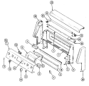 CONTROL PANEL (CRE9500ACE, CRE9500ADE) Diagram and Parts List for CRE9500ACE  Maytag Range