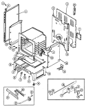 BODY (CRE9500ACE, CRE9500ADE) Diagram and Parts List for CRE9500ACE  Maytag Range