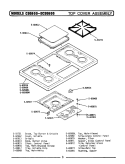 Part Location Diagram of 560912 Whirlpool COVER, GRIDDLE