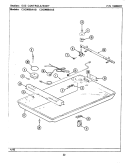 GAS CONTROLS / BODY Diagram and Parts List for CSG9000AAB  Maytag Cooktop