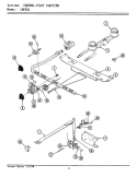 CONTROL (PILOT IGNITION) Diagram and Parts List for CNP201  Maytag Range