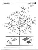 Part Location Diagram of 712354 Whirlpool WIRE, BLUE NLA