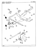 GAS CONTROLS (CNP2010AXx) Diagram and Parts List for CNP2010AXW  Maytag Range