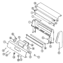 Part Location Diagram of 3801F273-45 Whirlpool NLABRACKET, CLOCK