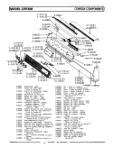 CONTROL PANEL Diagram and Parts List for CRE500B  Maytag Range