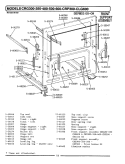 FRONT SUPPORT ASSEMBLY Diagram and Parts List for GCRG600  Maytag Range