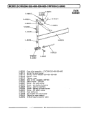 OVEN BURNER Diagram and Parts List for GCRG600  Maytag Range