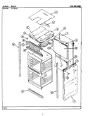 BODY (CWE502) Diagram and Parts List for CWE502  Maytag Wall Oven