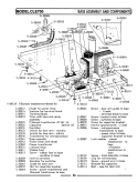 BASE ASSEMBLY & COMPONENTS Diagram and Parts List for CLE700  Maytag Microwave Oven Combo