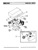 Part Location Diagram of W10311986 Whirlpool Lower Dishrack Kit
