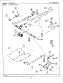CONTROL Diagram and Parts List for CRG505  Maytag Range