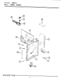 CHASSIS Diagram and Parts List for ECWE900  Maytag Range