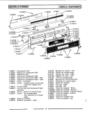 CONTROL PANEL Diagram and Parts List for GCRG600  Maytag Range