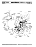 BASE ASSEMBLY & COMPONENTS - MICROWAVE Diagram and Parts List for GCLG600  Maytag Microwave Oven Combo