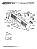 Part Location Diagram of 580224 Whirlpool CAMERA LENS FOR INDICATOR LIGH