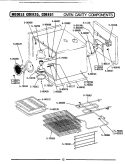 Part Location Diagram of 580042 Whirlpool INSULATION FOR OVEN BACK