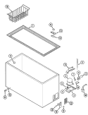 Part Location Diagram of 68001361 Whirlpool USE WPL 4356732