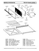 DRAWER ASSEMBLY Diagram and Parts List for CWG450  Maytag Wall Oven