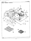 OVEN Diagram and Parts List for CWE9000ACE  Maytag Range