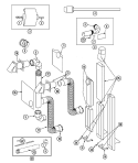 DUCTING Diagram and Parts List for LSG7806ABM  Maytag Washer Dryer Combo