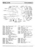 DOOR ASSEMBLY / RANGE Diagram and Parts List for CLE750  Maytag Microwave
