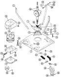 BASE Diagram and Parts List for LSE7804AEE  Maytag Washer Dryer Combo