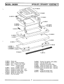 DRAWER ASSEMBLY Diagram and Parts List for CBG500  Maytag Range