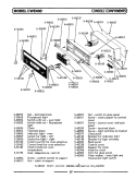 CONTROL PANEL Diagram and Parts List for CWE451  Maytag Wall Oven