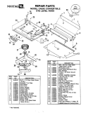 Part Location Diagram of R0199709 Whirlpool PLUG, FLAP PIVOT
