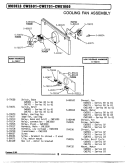 COOLING FAN ASSEMBLY Diagram and Parts List for CWE1000  Maytag Wall Oven