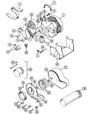 MOTOR - DRYER & BLOWER Diagram and Parts List for LSE9904ADL  Maytag Washer Dryer Combo