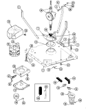 BASE Diagram and Parts List for LAT7304EGE  International Washer