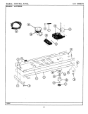 Part Location Diagram of 208166 Whirlpool *NLA*F*CONTROL PANEL