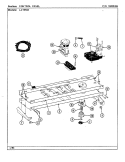 Part Location Diagram of 208199 Whirlpool Switch (For Key No. 352)