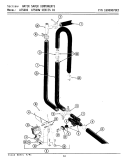 WATER SAVER COMPONENTS Diagram and Parts List for A7500S  Maytag Washer