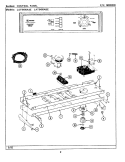 CONTROL PANEL (LAT9400AAE, LAT9400ABE) Diagram and Parts List for LAT9400AAE  Maytag Washer