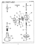 TRANSMISSION - ORBITAL (LAT9400AAE & ABE) Diagram and Parts List for LAT9400AAE  Maytag Washer