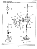 TRANSMISSION Diagram and Parts List for LAT5910AAW  Maytag Washer