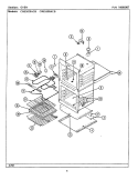 OVEN (CWE5020ACB, CWE5500ACB) Diagram and Parts List for CWE5500ACB  Maytag Wall Oven