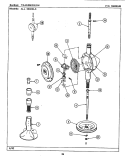 TRANSMISSION Diagram and Parts List for LAT7500AIW  Maytag Washer
