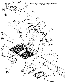 Unit Parts Diagram and Parts List for 85378-P1117202W  Amana Refrigerator