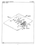 INTERNAL CONTROLS Diagram and Parts List for CWE602  Maytag Wall Oven