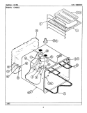 OVEN Diagram and Parts List for CWE602  Maytag Wall Oven