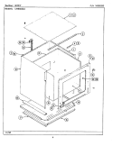 Part Location Diagram of 701683 Whirlpool Bracket, hat (rear)