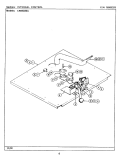 INTERNAL CONTROLS Diagram and Parts List for CWE6020ACB  Maytag Wall Oven