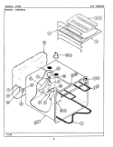 OVEN Diagram and Parts List for CWE6020ACB  Maytag Wall Oven