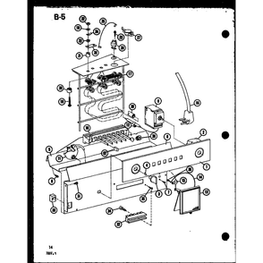 Diagram 6 Diagram and Parts List for 915-5E35S P76120-6R Amana Air Conditioner