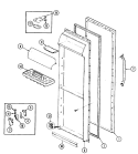 Part Location Diagram of 69058-22 Whirlpool USE WPL 61002978